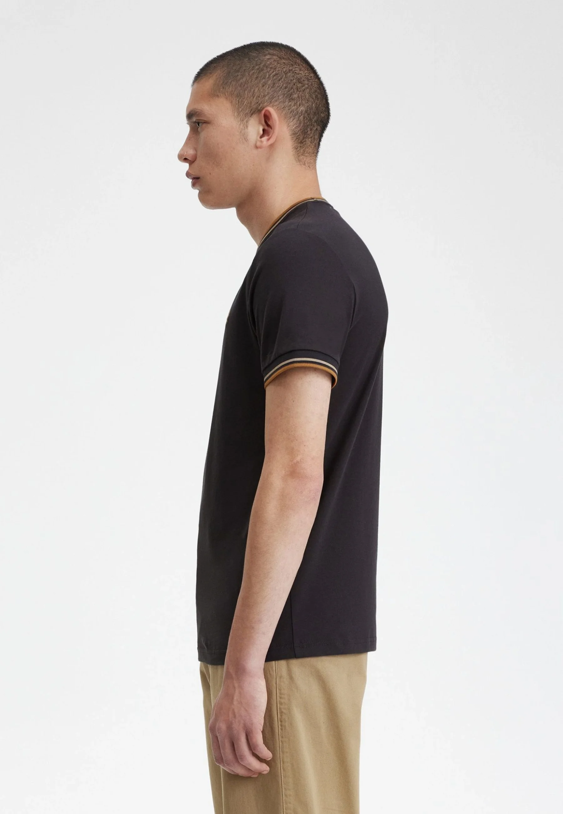 Fred Perry TWIN TIPPED - Camiseta básica