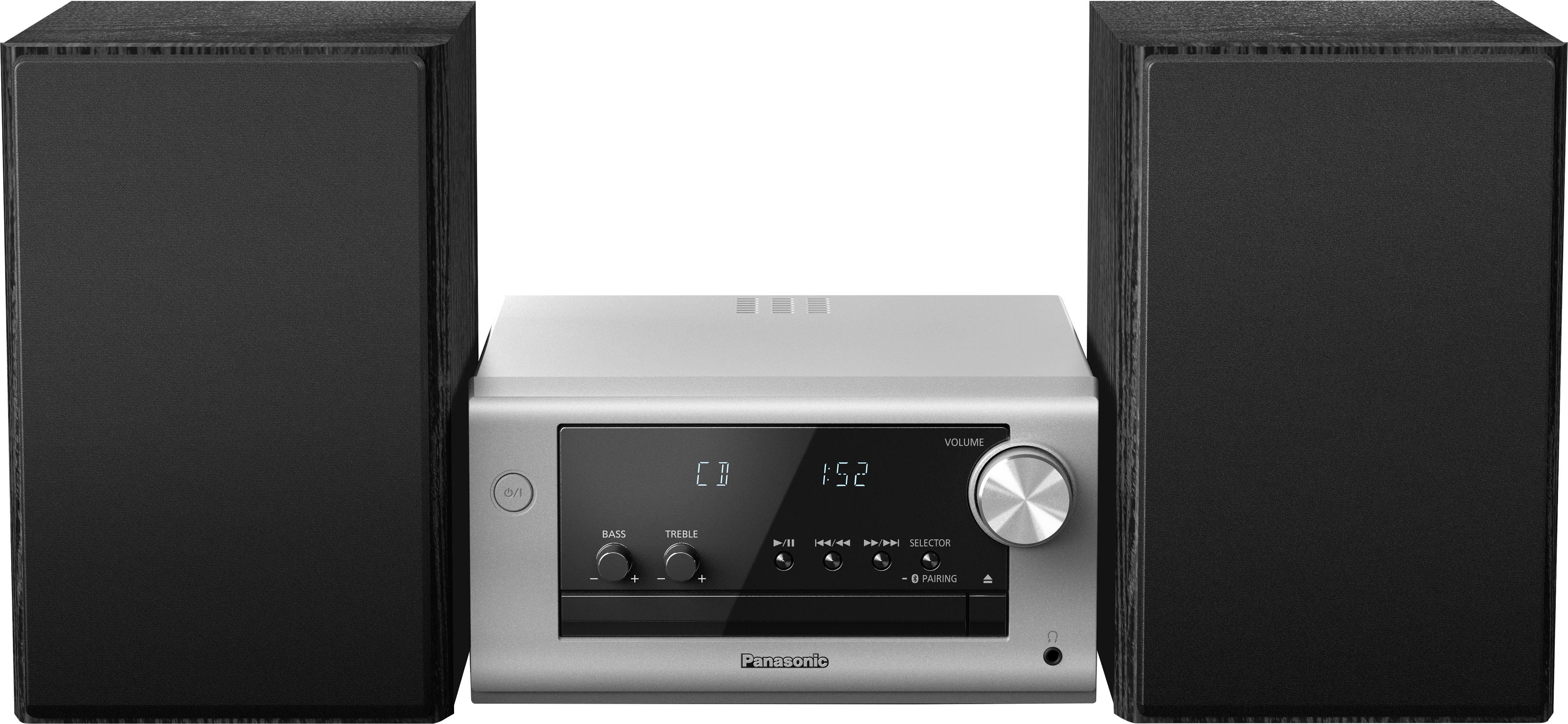 Panasonic SC-PM704 Radio (Digitalradio (DAB), UKW mit RDS, 80 W, HiFi Micro System mit 40W, CD, Bluetooth, DAB)