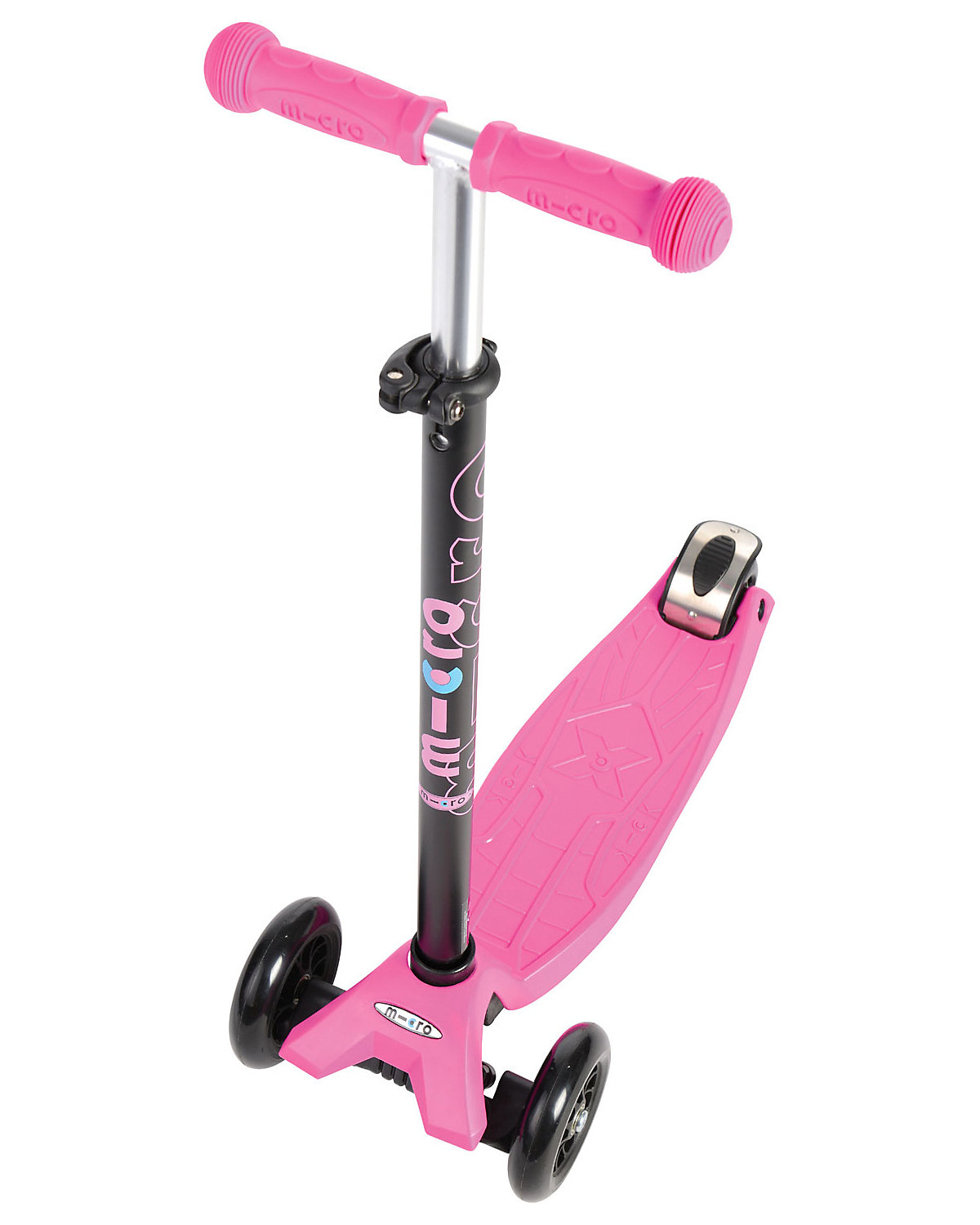 Twist-Scooter maxi micro mit T-Lenker, pink