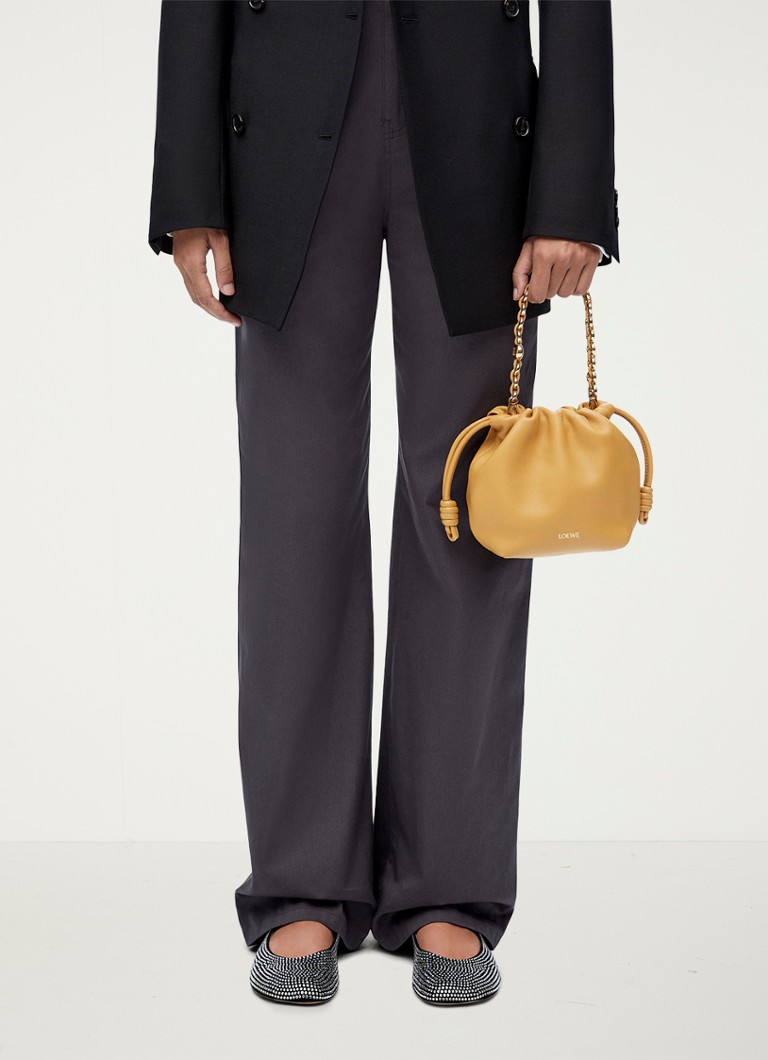 LOEWE Flamenco Mini sajūga soma no jēra ādas