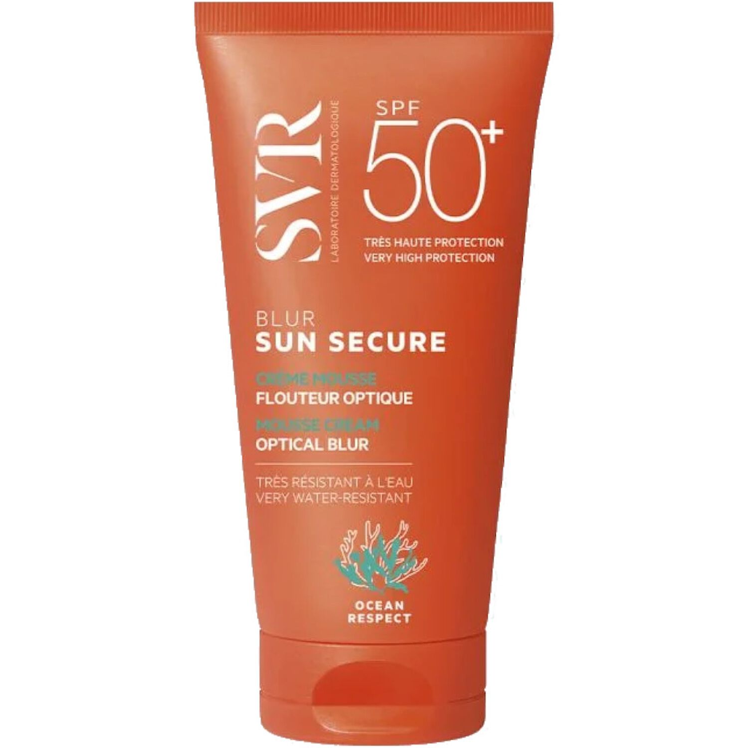 SVR Sun Secure Blur SPF50+ Crème Mousse Très Haute Protection Solaire 50 ml