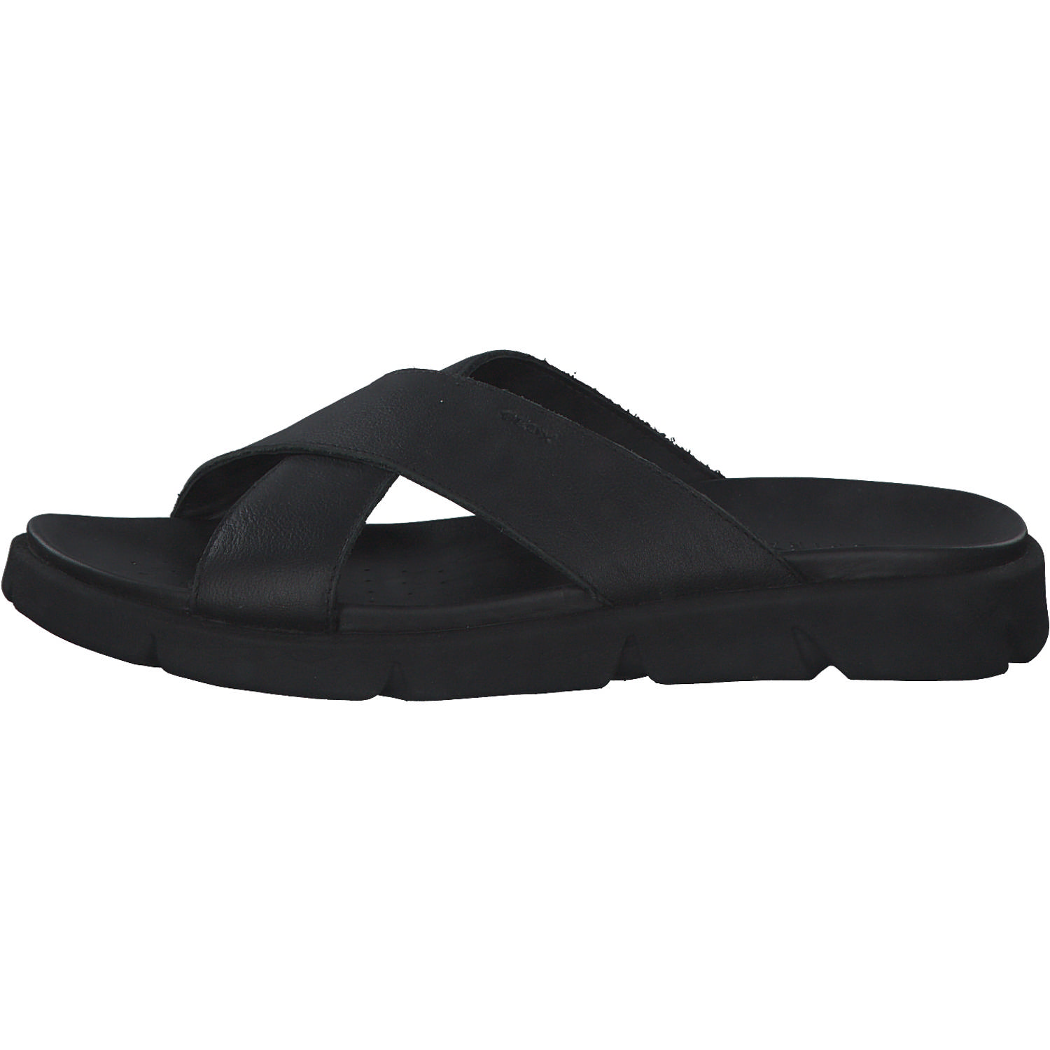 Geox U15BGC, Pantoletten & Badeschuhe, Herren, black