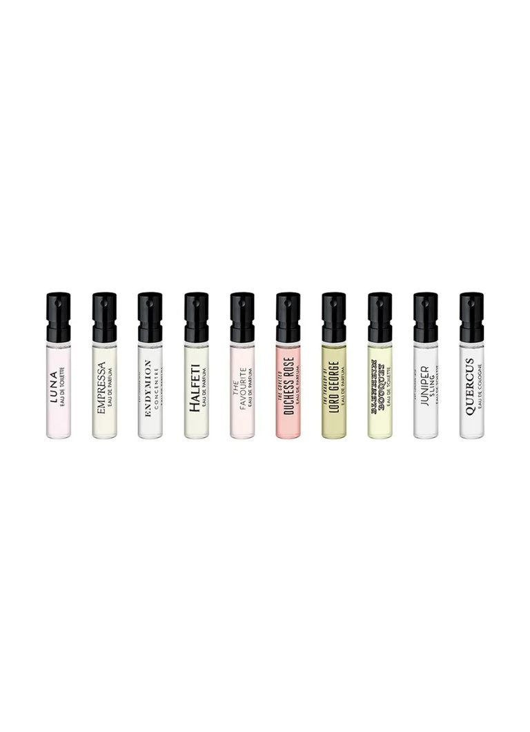 Kolekcja najlepiej sprzedających się perfum Penhaligon – zestaw darmowych próbek – mini zestaw zapachów