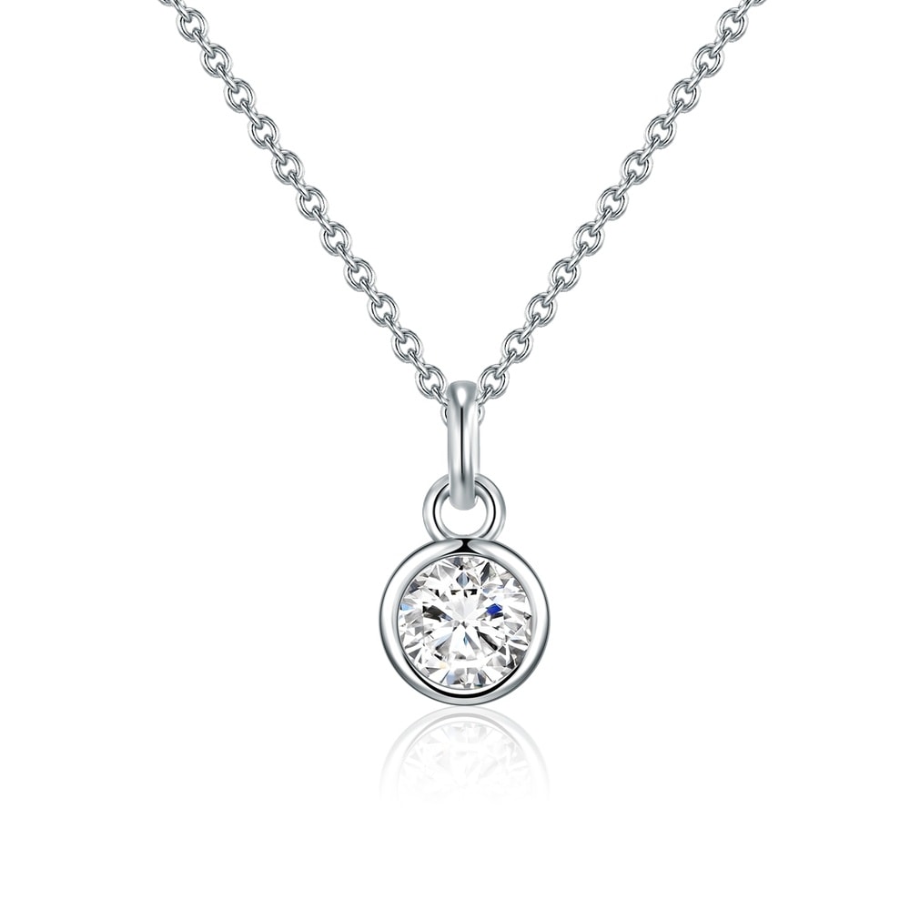 Rafaela Donata Collier en argent Argent sterling Oxyde de zirconium (CZ) en Argent collier
