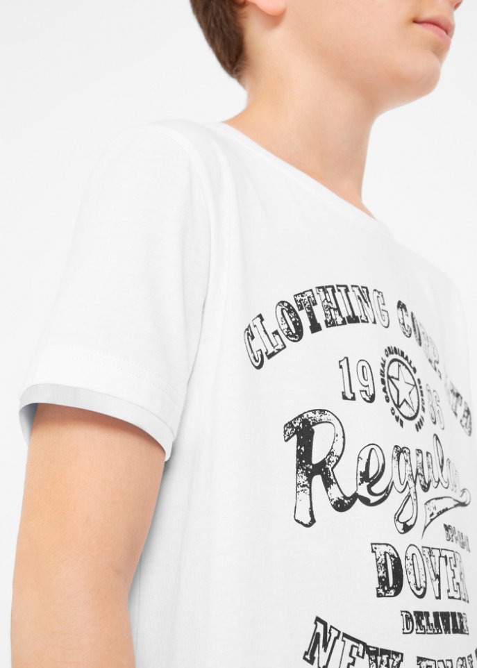 Jungen T-Shirt aus Bio-Baumwolle (2er Pack)