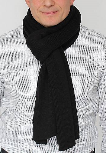 Giorgio Rimaldi Winterschal (1-St), einfarbiger Schal in Strickoptik