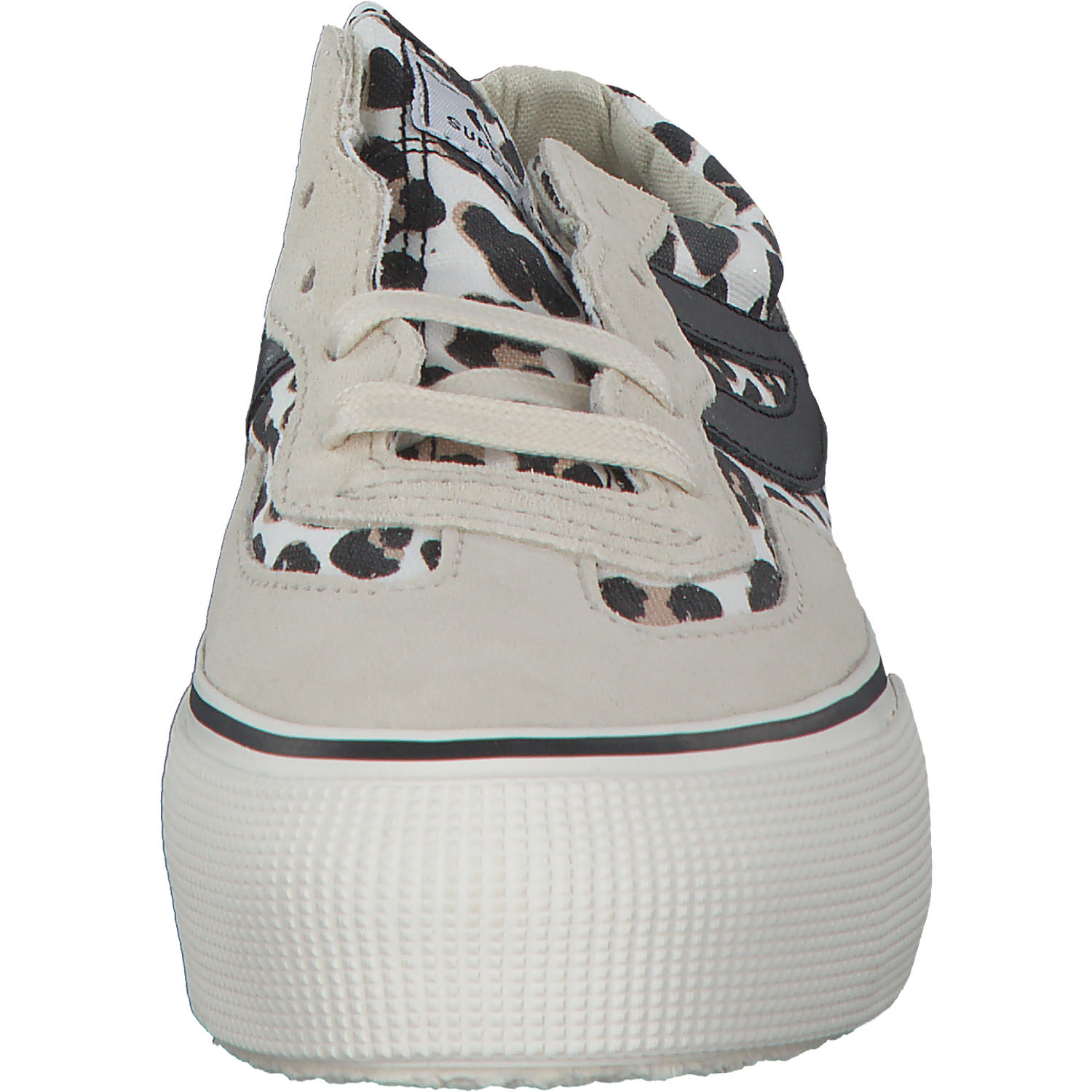 Superga 2750 AGG S4121SW, Schnürschuhe, Damen, white avorio lt. beige