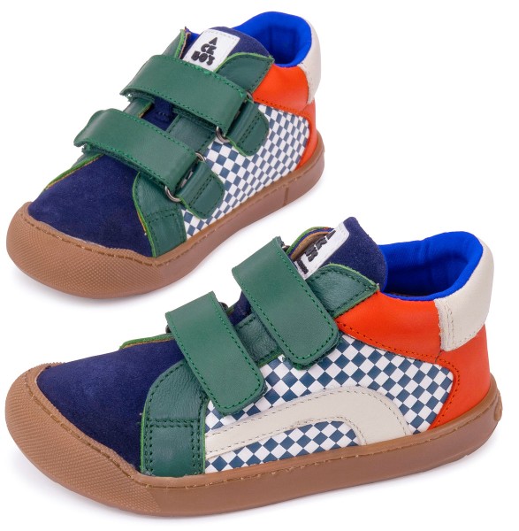 Acebos ~ MidCut Klettschuh Leder ~ Bluette
