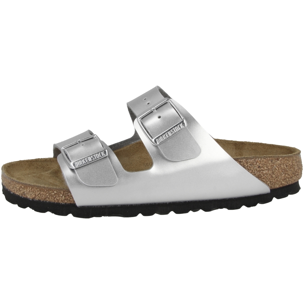 Birkenstock Arizona Kids Birko-Flor Schmal Sandale schwarz
