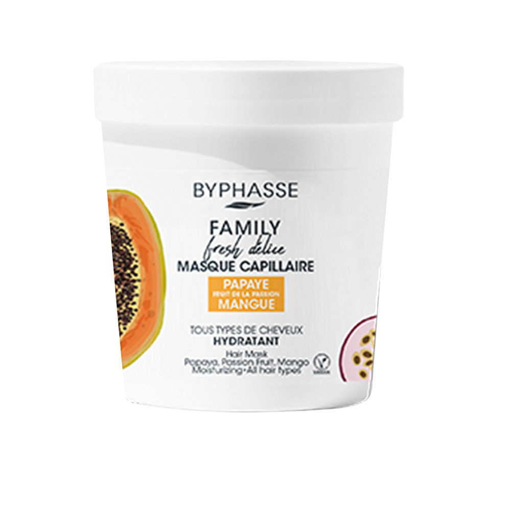 Byphasse Family Fresh Delice Masque Pour Tous Types De Cheveux Byphasse Créme capillaire