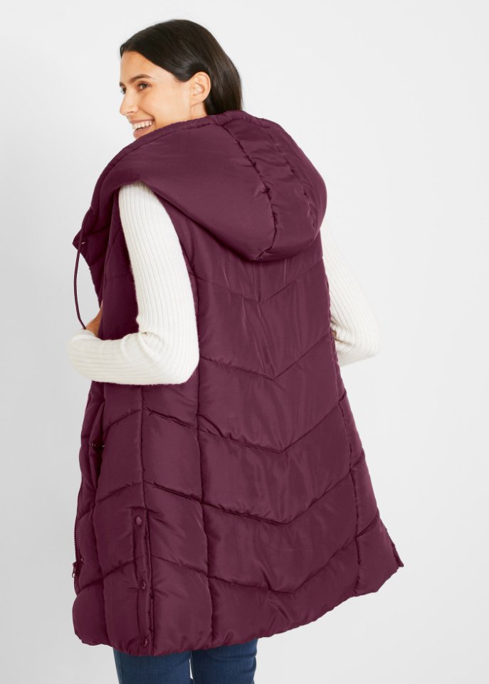 Steppweste aus recyceltem Polyester