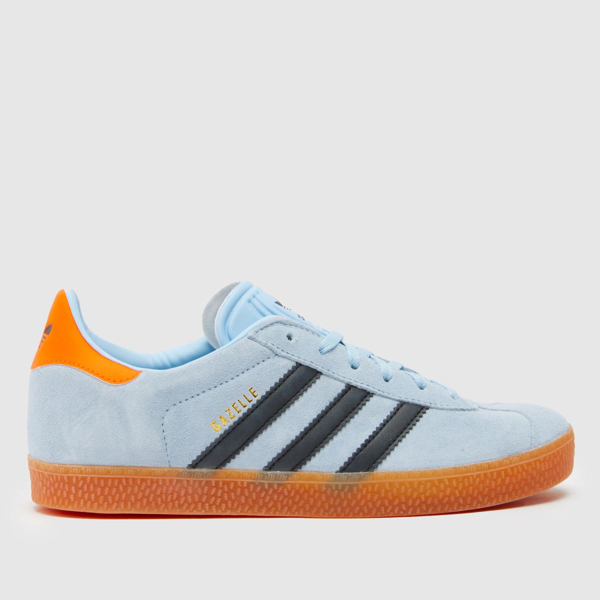 adidas ljusblå Gazelle Pojkar Ungdomsskor