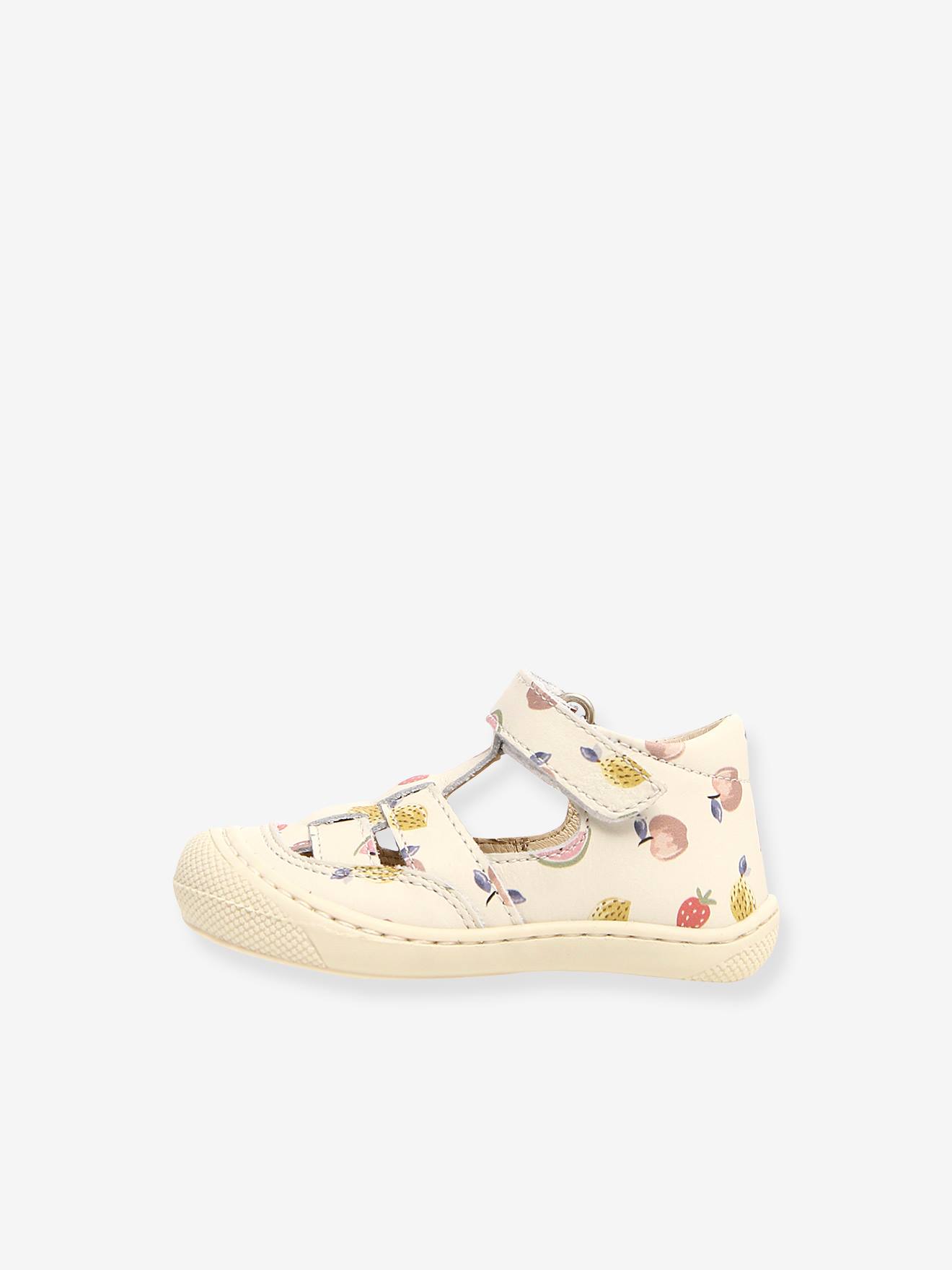 Naturino Halboffene Baby Lauflern-Sandalen NATURINO - weiß