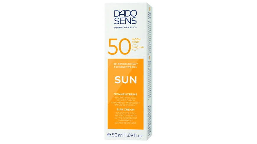DADO SENS SUN Sonnencreme SPF 50 - bei sonnenempfindlicher Haut 50 ml