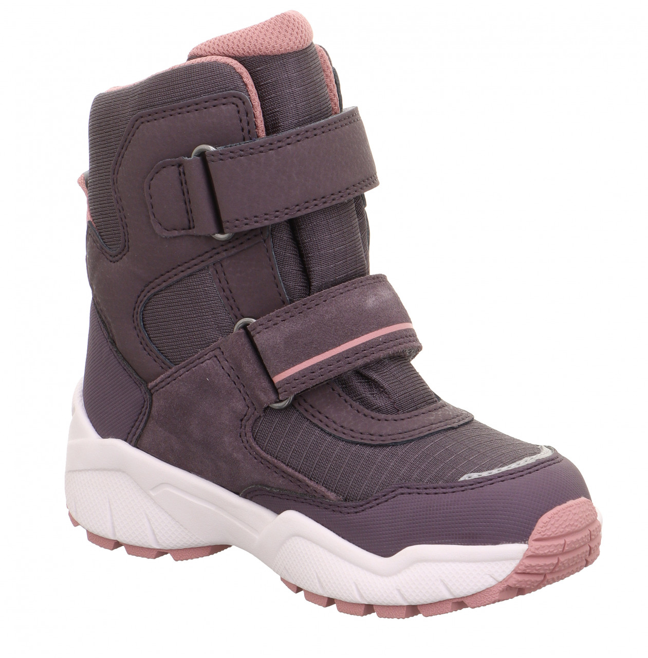 CULUSUK 2.0 - Lila/Rosa Boots mit Klettverschluss