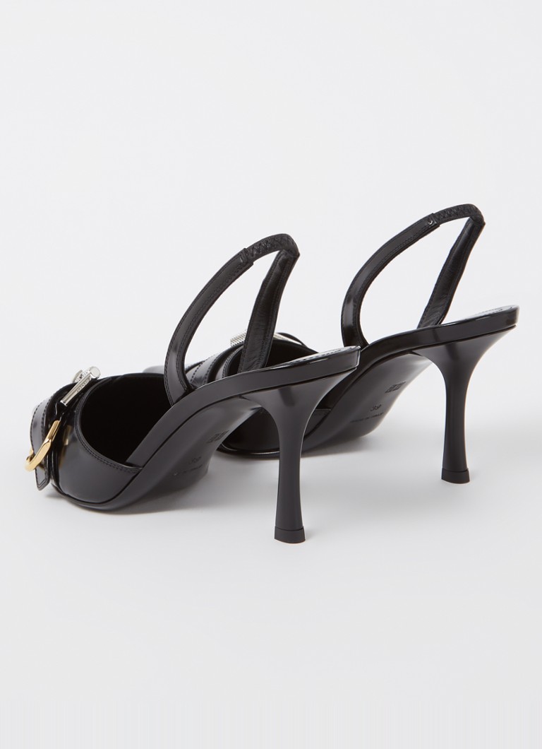 Givenchy Voyou calfskin slingback