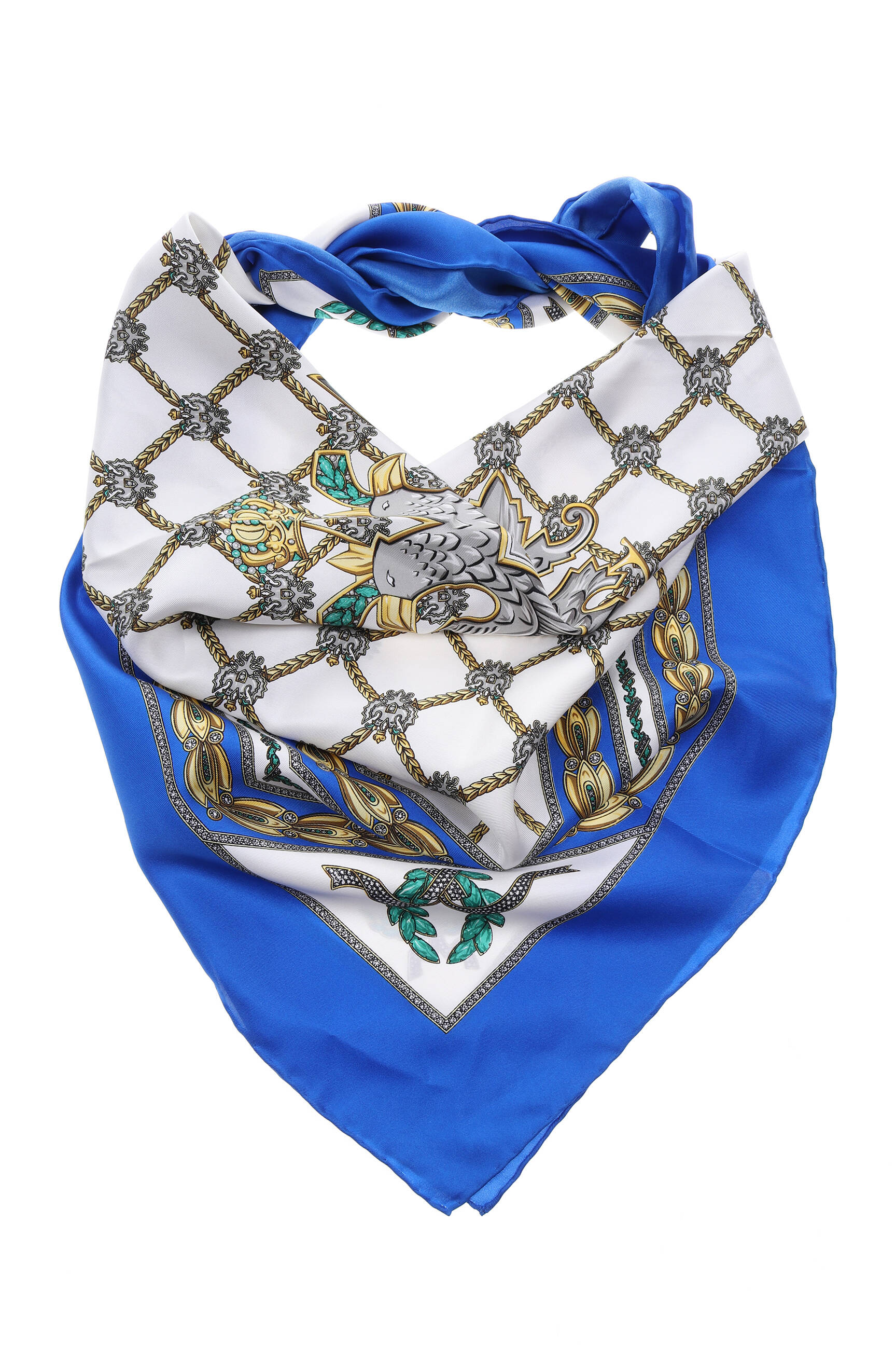 Mcm Foulards Femme couleur bleu