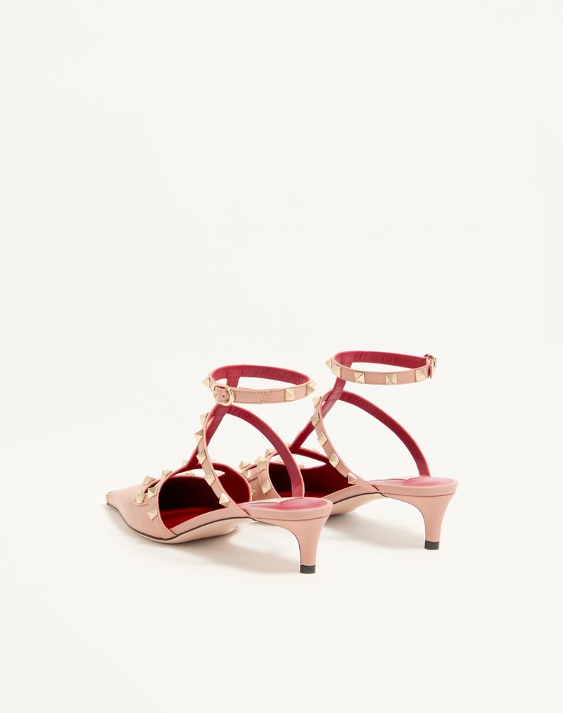 Rockstud Decote em Pele de Cabra 40mm