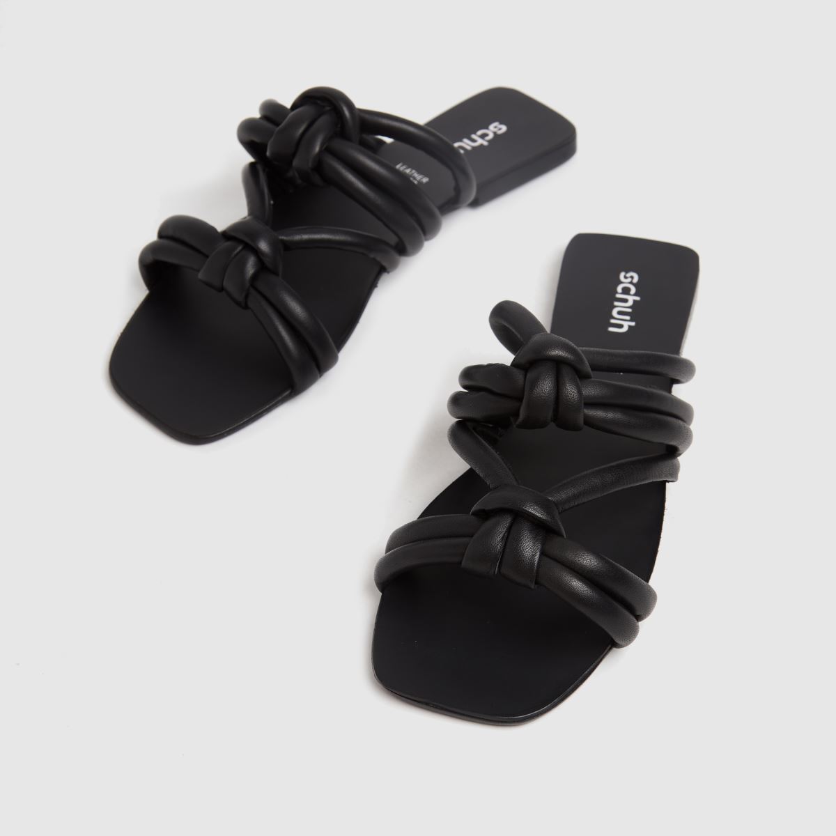 Schuh Talise Knot szandál fekete színben