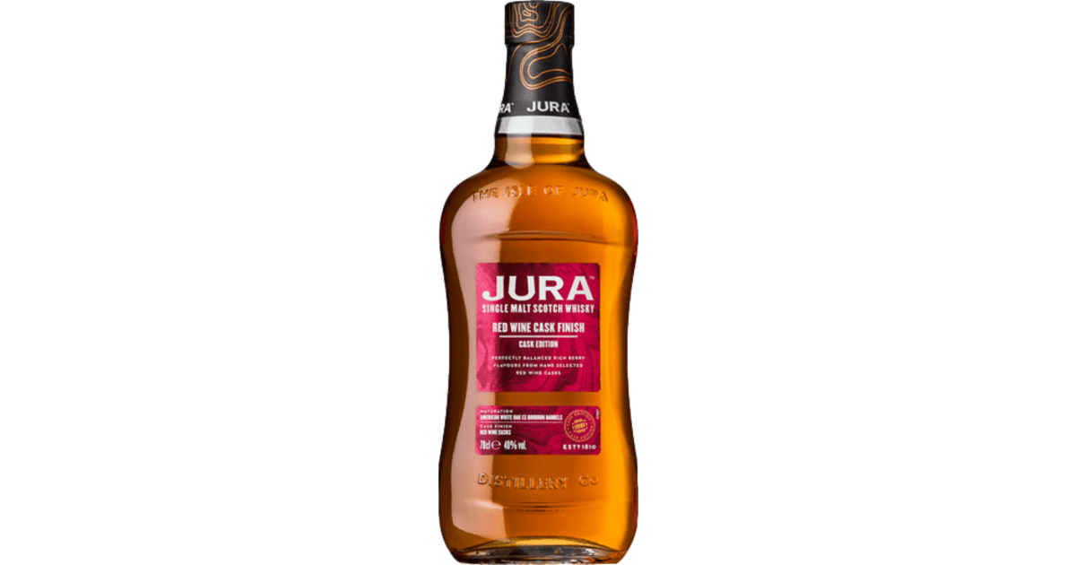 Jura Single Malt Whisky Red Wine Cask Finish