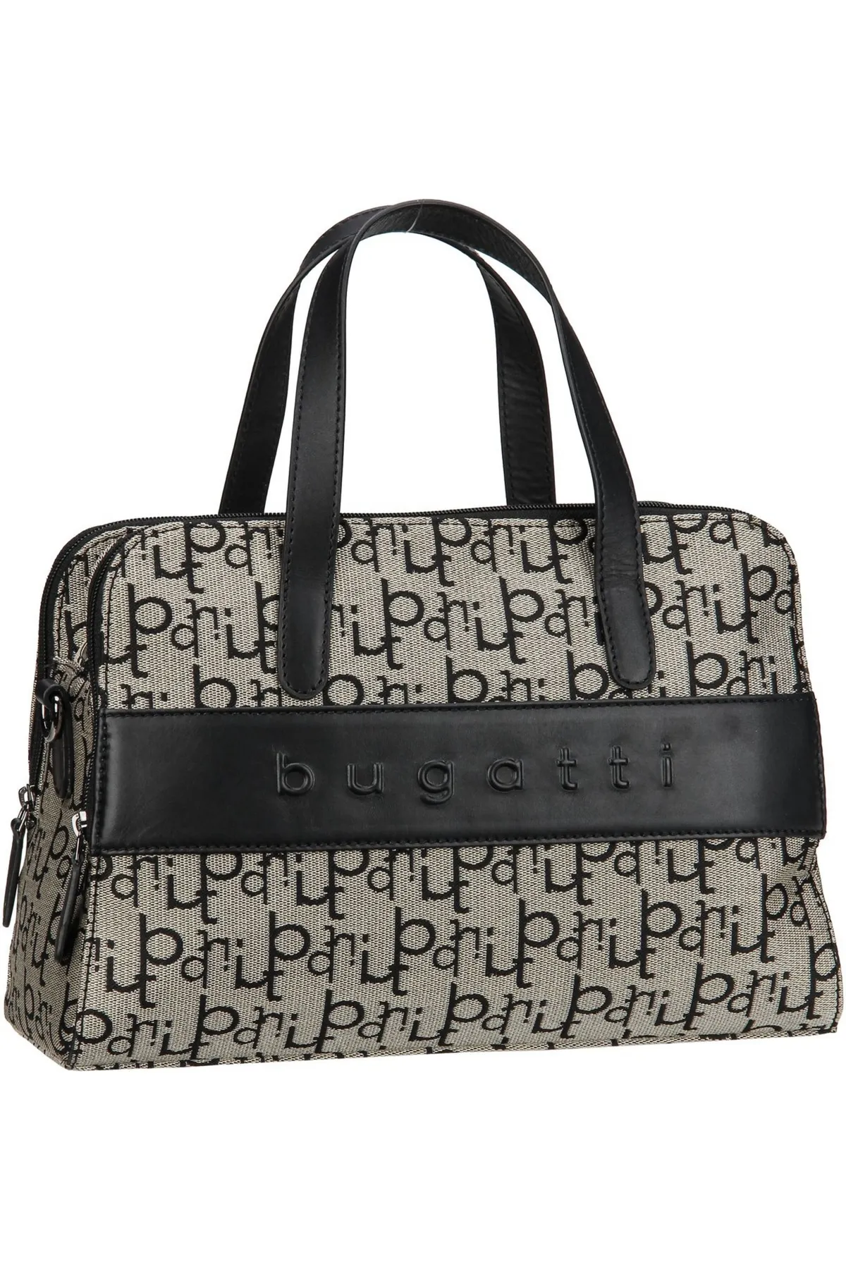 BUGATTI  Handtasche - Schwarz - Unifarben