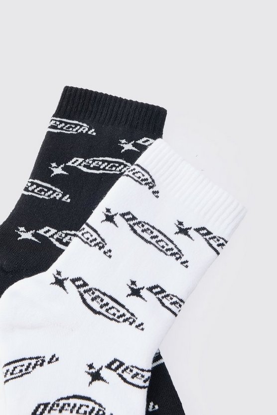 2er-Pack Socken mit Official-Logo