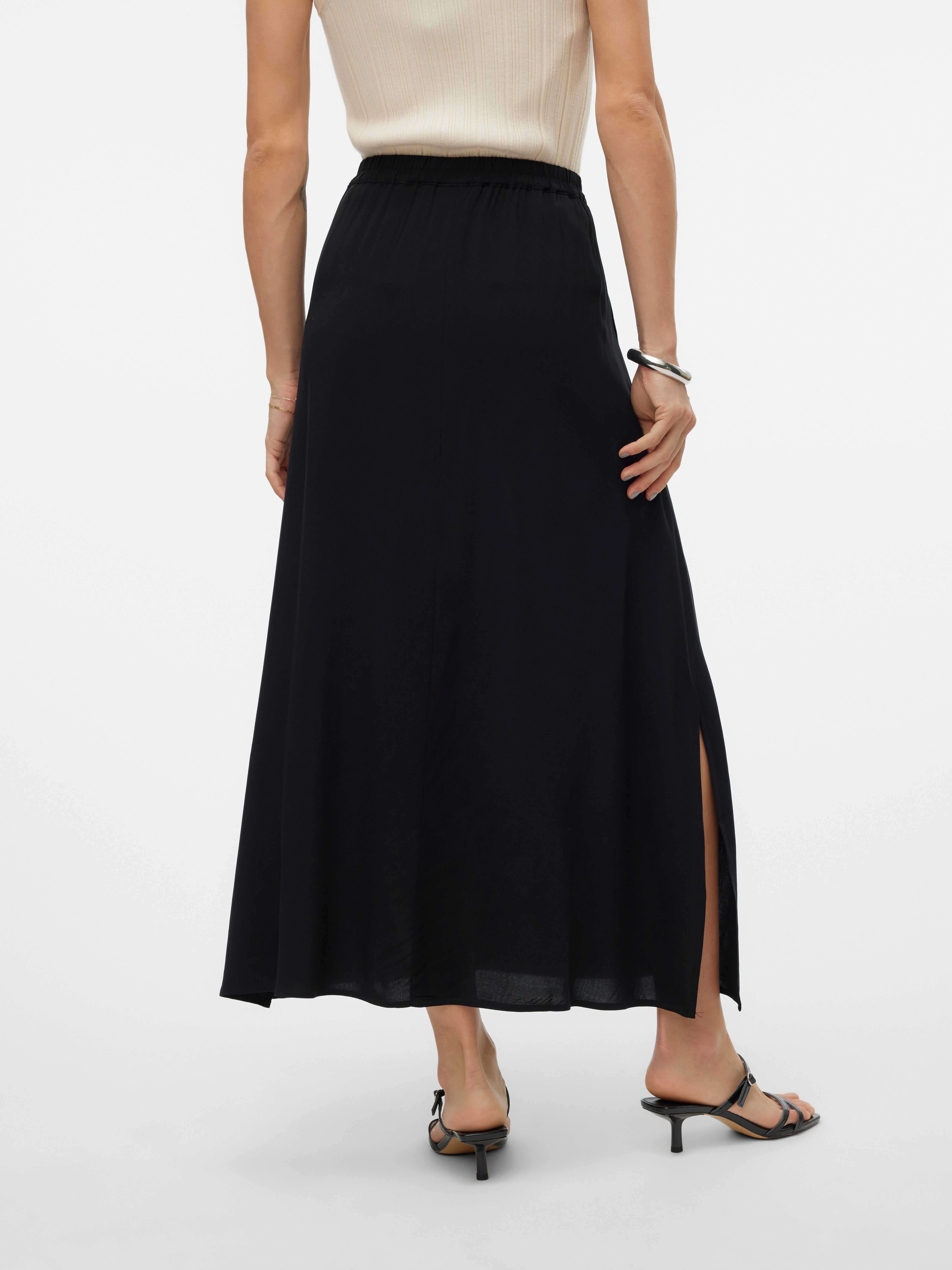 VMEASY Hohe Taille Langer Rock