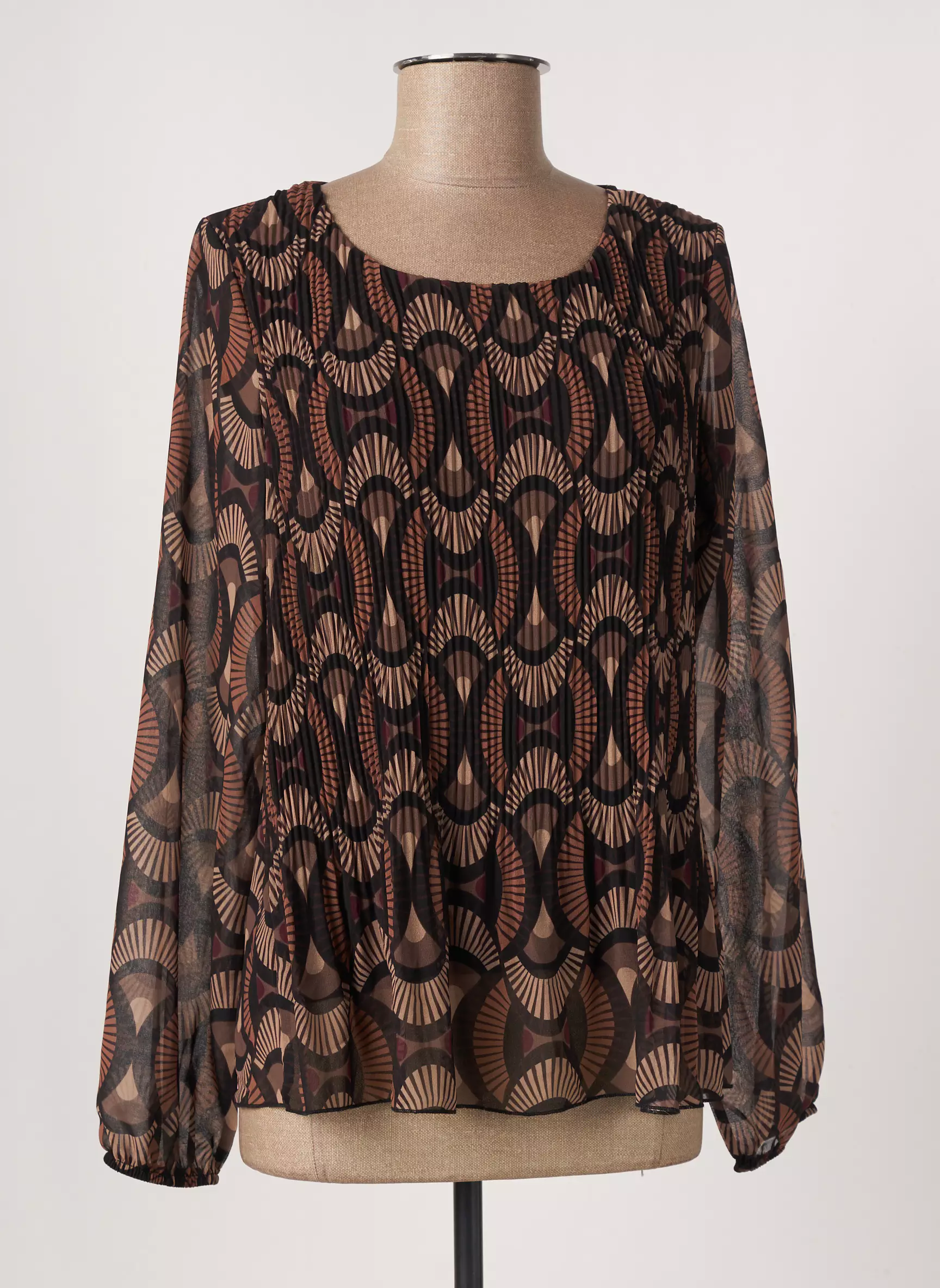 Signe Nature Blouses Femme couleur marron