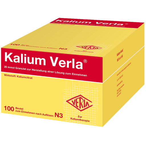 KALIUM VERLA Granulat Btl.  100 St  Granulat
