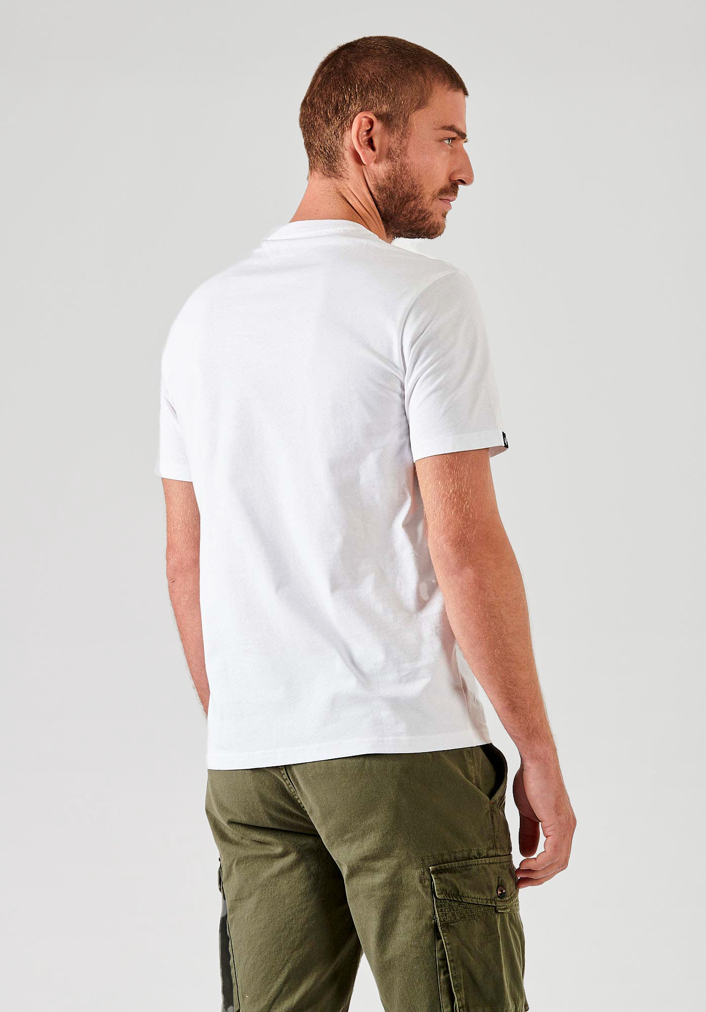 LERES  T-shirt blanc Homme en 100% coton bio