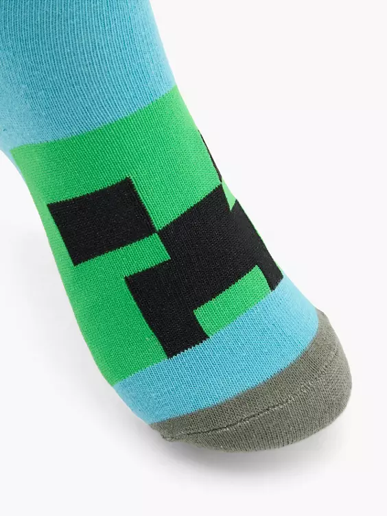 Minecraft 3er Pack Socken