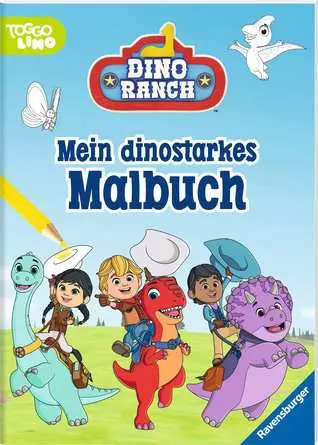 Dino Ranch: Mein dinostarkes Malbuch