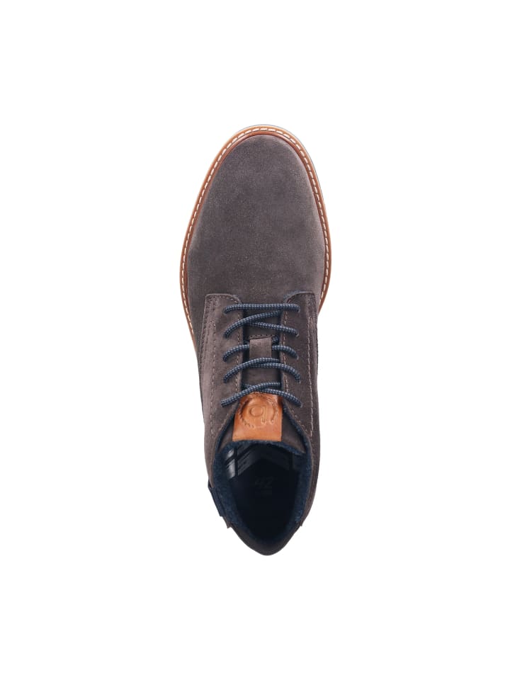 Bugatti Schnürstiefel in grau günstig kaufen