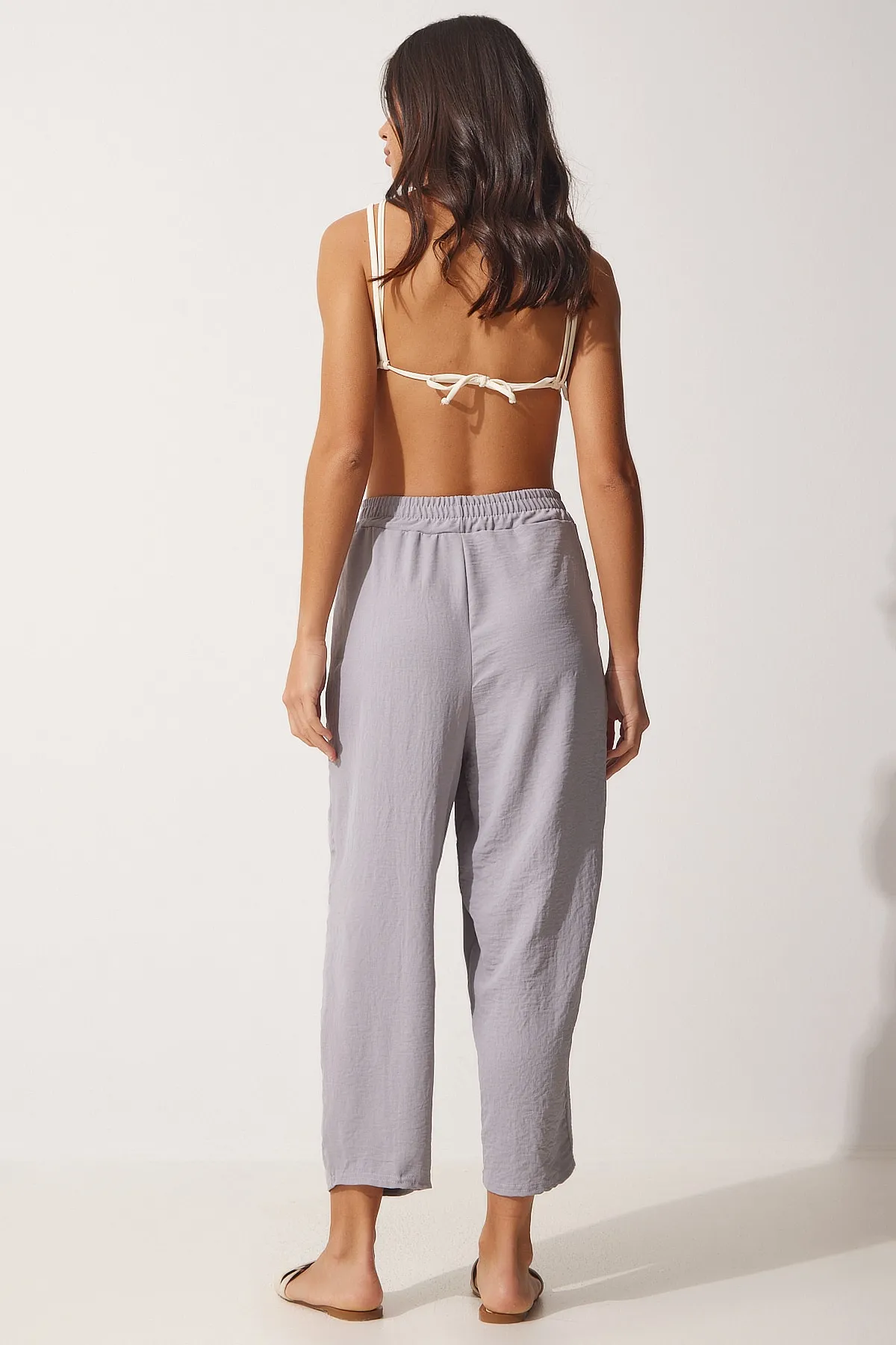 Happiness İstanbul  Zweiteiler - Grau - Oversized