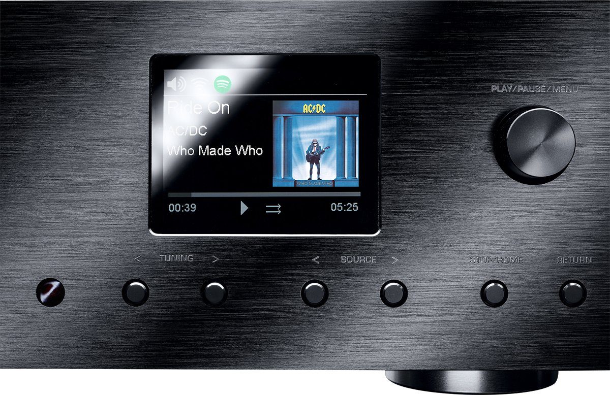 Magnat MC 400 7.1-Kanal-AV-Netzwerk-Receiver (Bluetooth®-5.0-Eingang unterstu?tzt den neuen High-End-Audiostandard Qualcomm® aptX HD)
