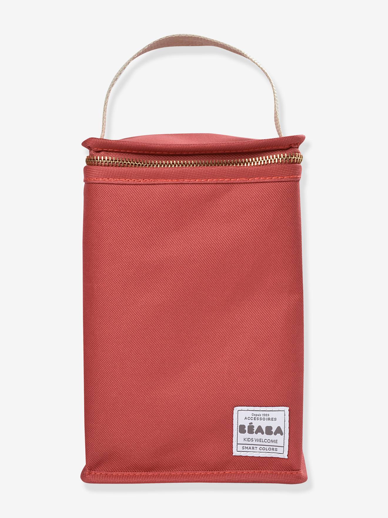 Pochette repas isotherme BEABA gris perle