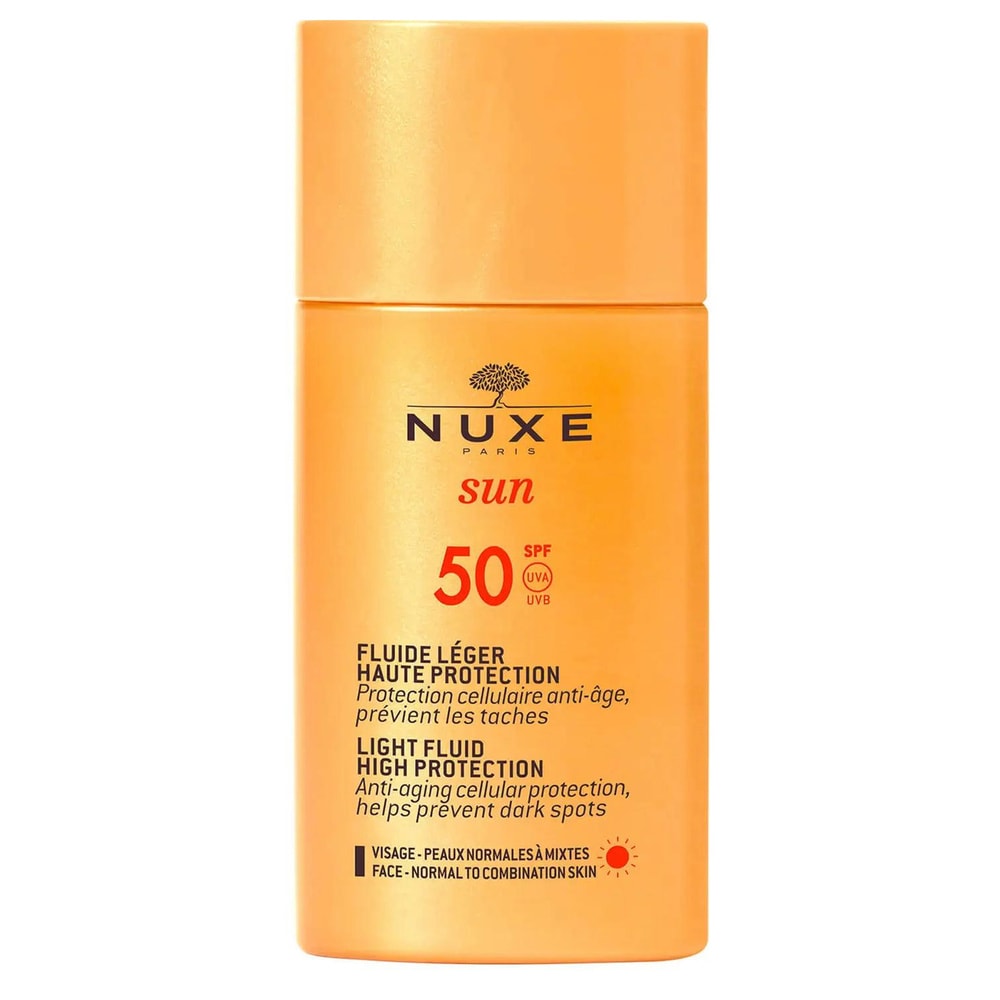 Nuxe Fluide Léger Haute Protection SPF50 NUXE Sun Créme solaire