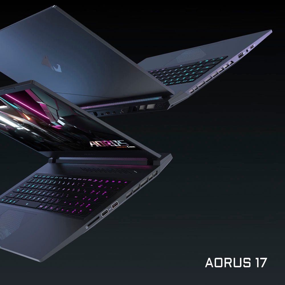 Gigabyte AORUS 17 BSF-73DE654SH Gaming-Notebook (43,94 cm/17,3 Zoll, Intel Core i7 13700H, GeForce RTX 4070, 1000 GB SSD)