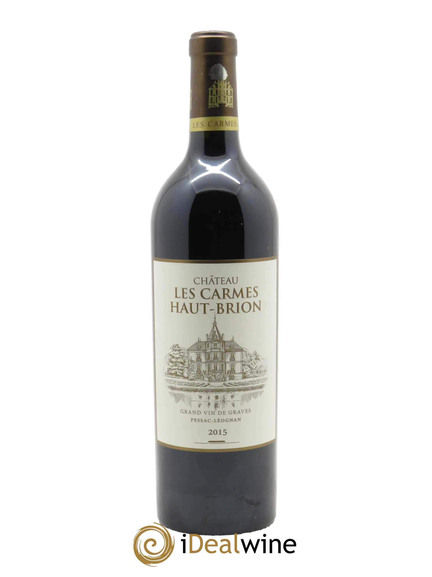 Château Les Carmes Haut-Brion (CBO à partir de 12 bts) 2015 - Lot de 1 Bouteille