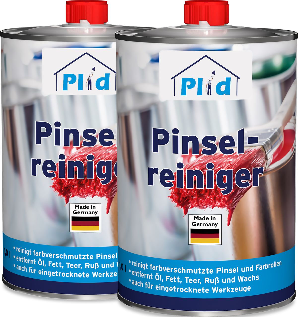 Plid Premium Pinselreiniger Reiniger Werkzeugreiniger Farblos