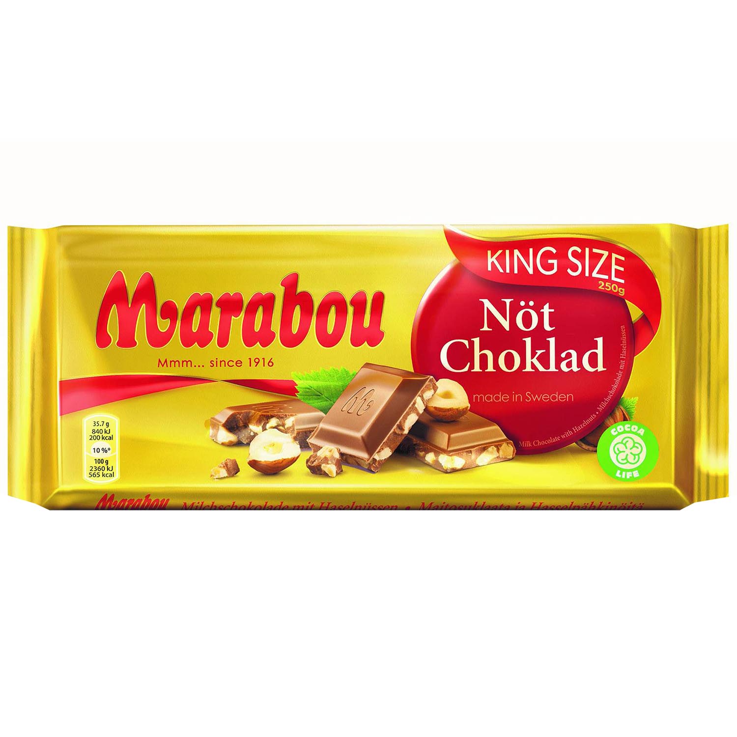 Marabou Nöt Choklad 250g