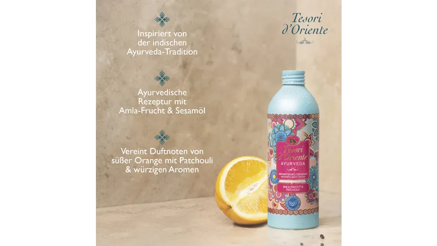 Tesori d’Oriente Bath Cream Ayurveda 500 ml