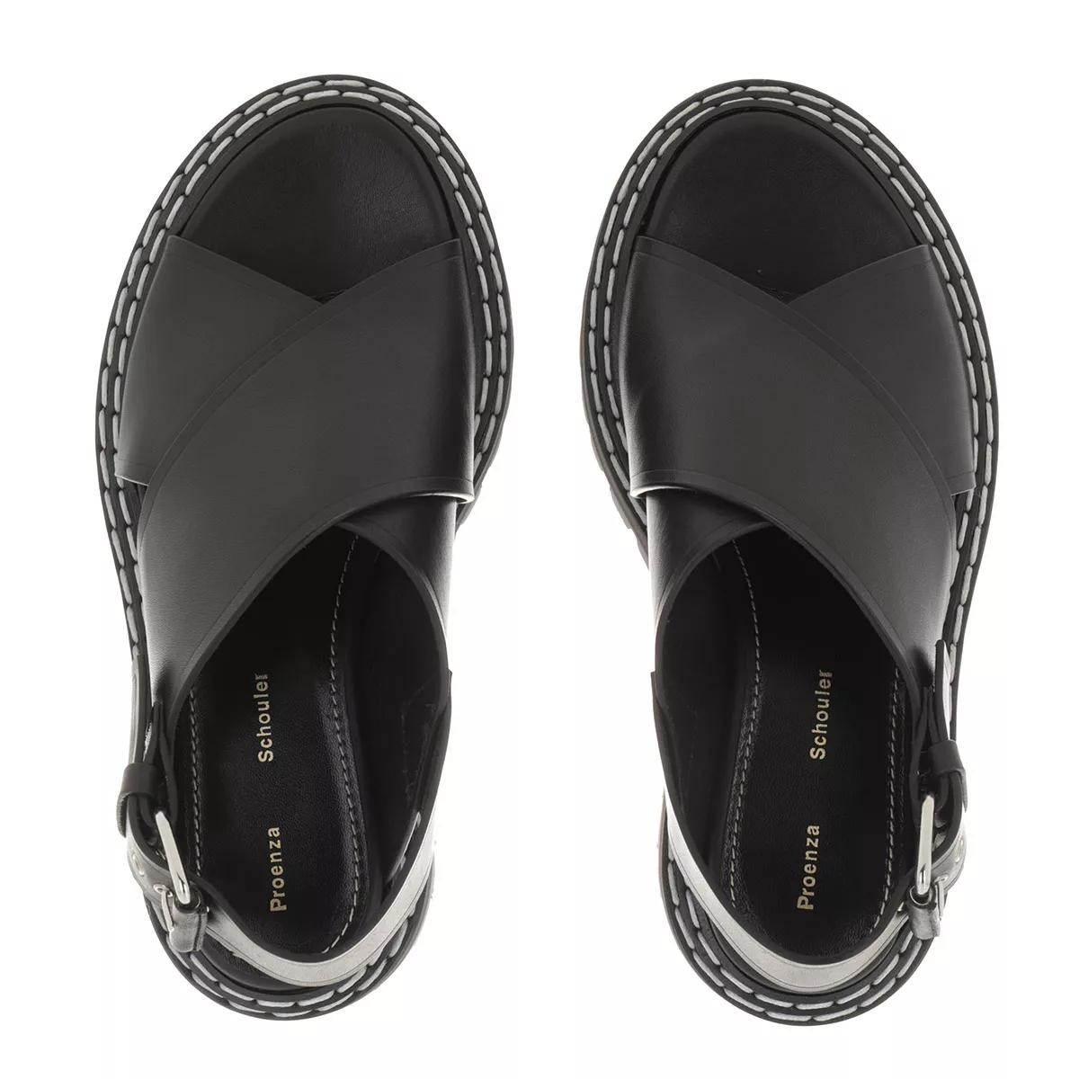 PROENZA SCHOULER Klassische Sandalen schwarz Sandale