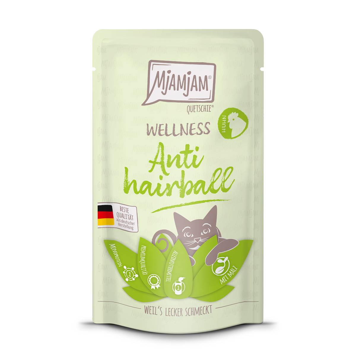 MjAMjAM Quetschie Wellness Anti Hairball Huhn kaufen bei ZooRoyal