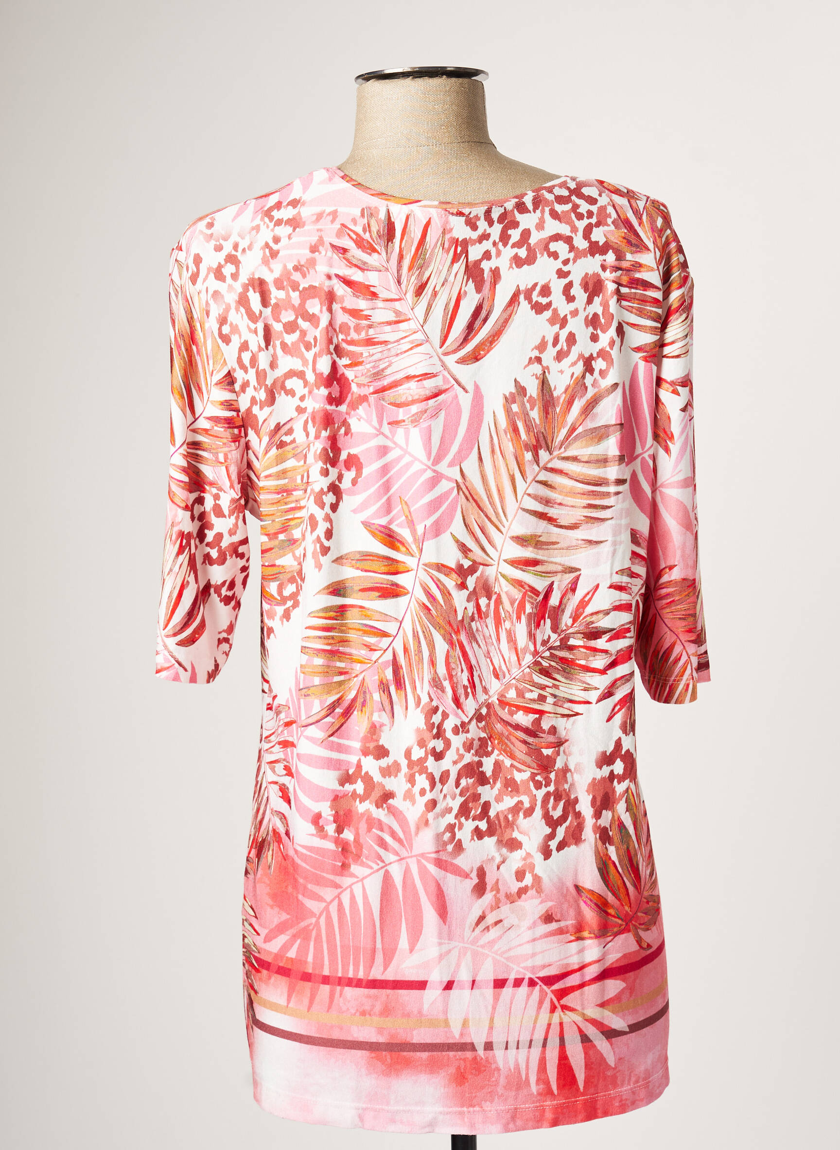 Gabriella K Tuniquemanchecourte Femme couleur rose