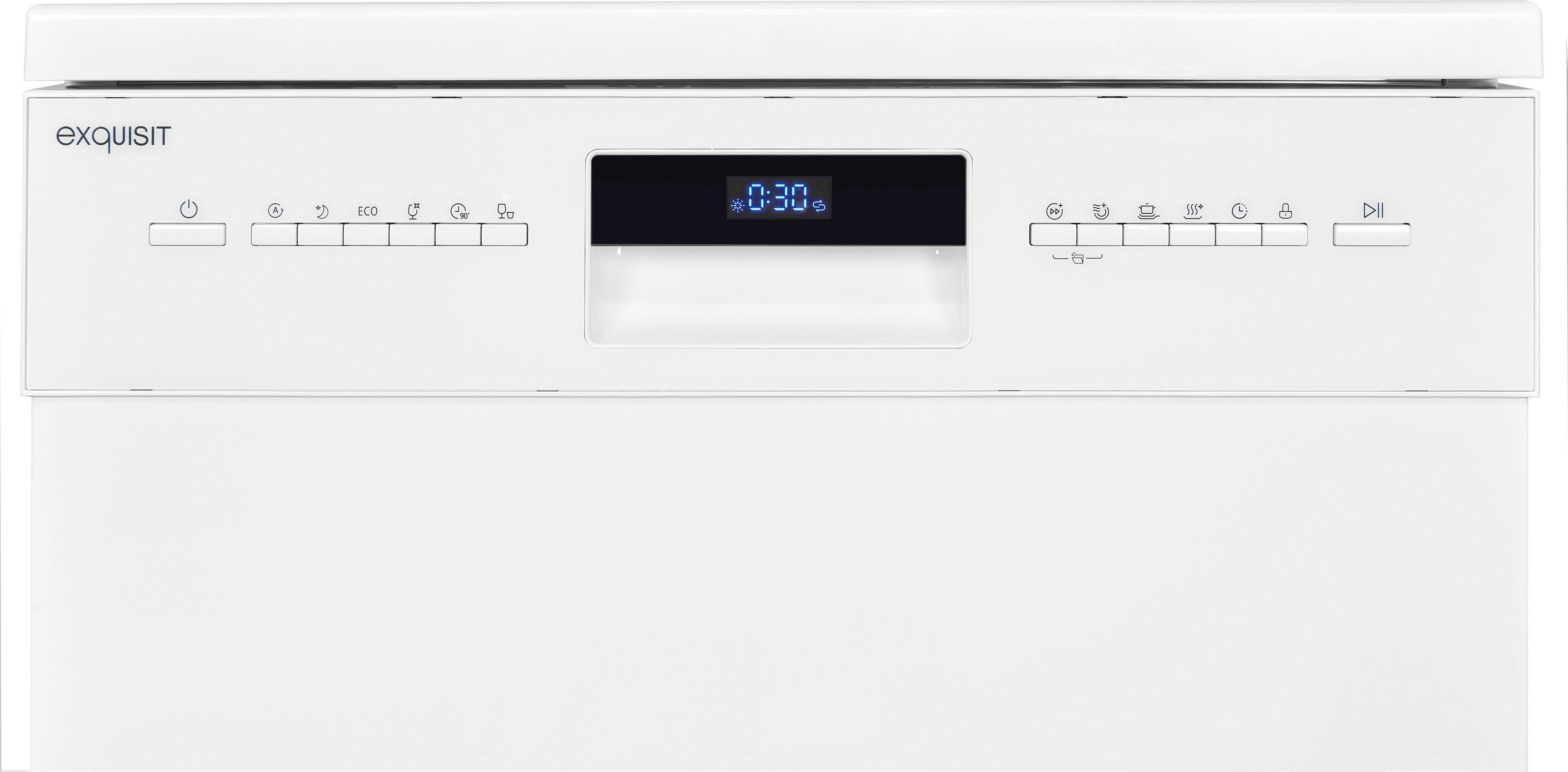 exquisit Standgeschirrspüler, GSP9614-030B, 14 Maßgedecke