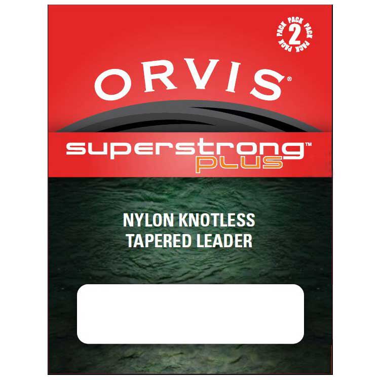 Orvis knotenloses, superstarkes Fliegenvorfach plus 12' (3,65 m) 2er-Pack