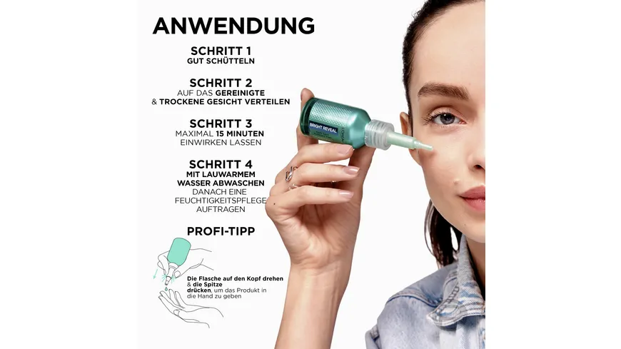 L'Oréal Bright Reveal Dark Spot Hauterneuerndes Peeling 25 ml
