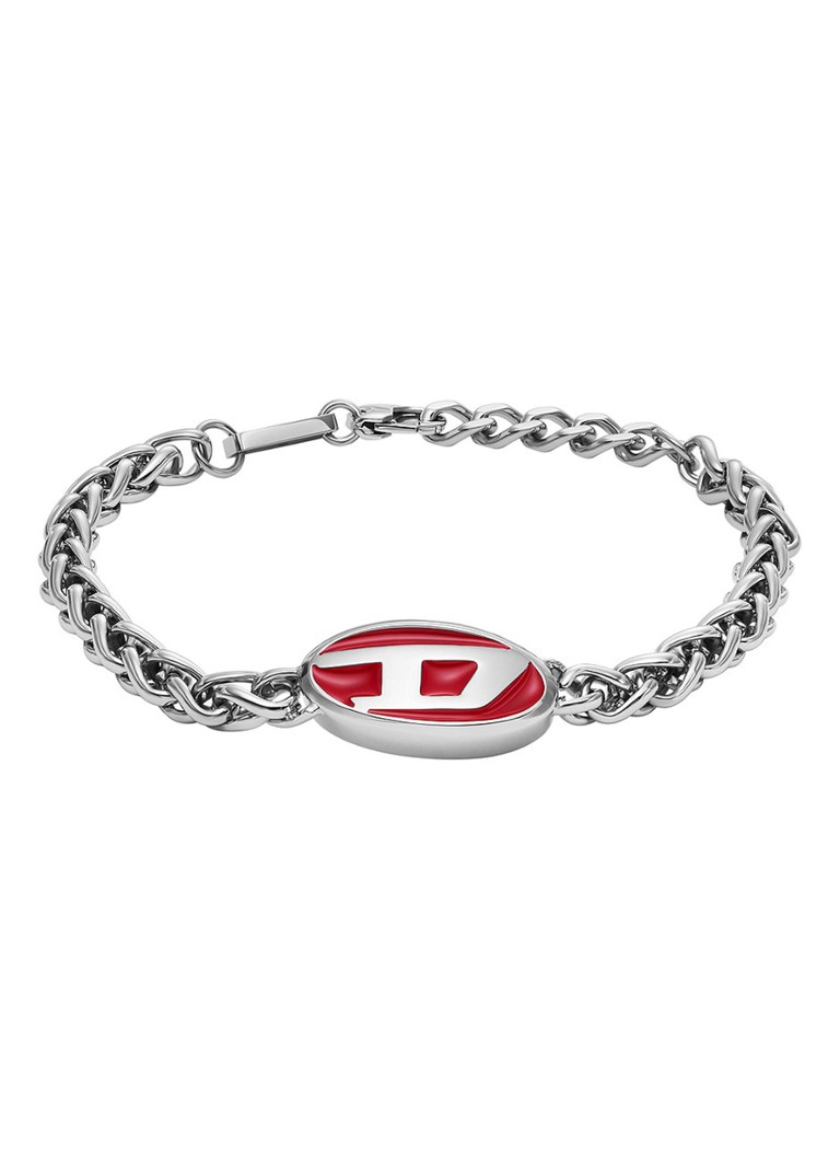Bracciale Diesel Link con logo DX1445040