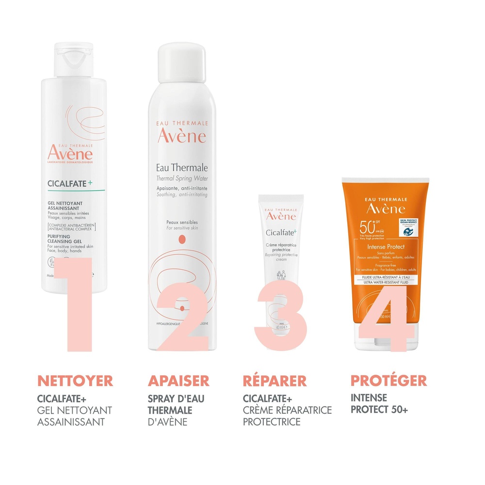 Avène Cicalfate+ Gel nettoyant assainissant 20 0 ml Gel douche/Gel lavant
